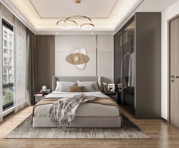 Modern Bedroom-ID:446599013