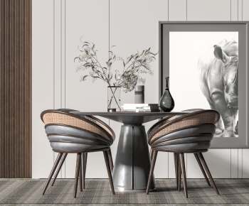 Modern Dining Table And Chairs-ID:216768988