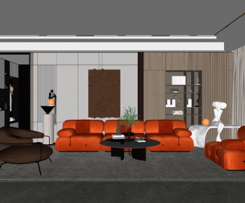 Modern A Living Room-ID:190180067