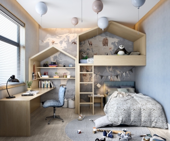 Nordic Style Children's Room-ID:993164065