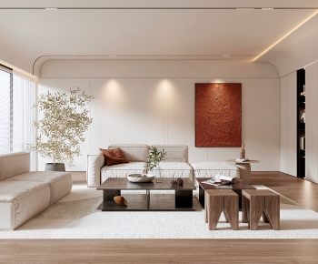 Wabi-sabi Style A Living Room-ID:778453114