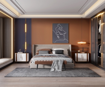 Modern Bedroom-ID:685342078