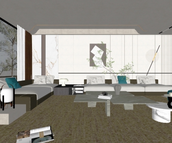 Modern A Living Room-ID:728159046