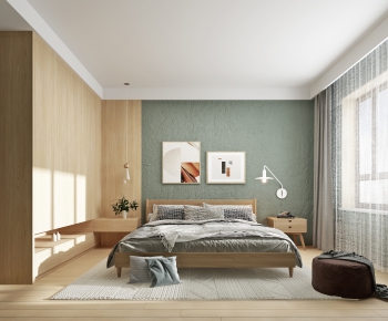 Modern Nordic Style Bedroom-ID:458462009