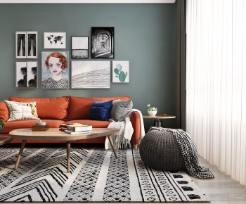 Nordic Style Sofa Combination-ID:138969909