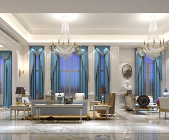 European Style A Living Room-ID:279580127
