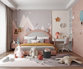 Modern Girl's Room Daughter's Room-ID:130158906