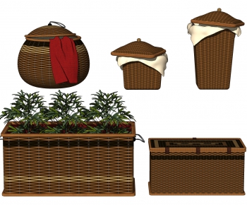 Southeast Asian Style Storage Basket-ID:874617106