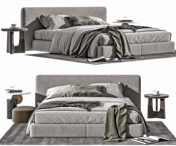 Modern Double Bed-ID:952018021
