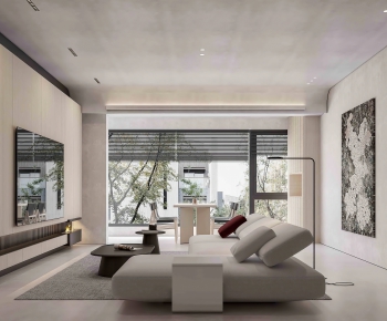 Wabi-sabi Style A Living Room-ID:416703944