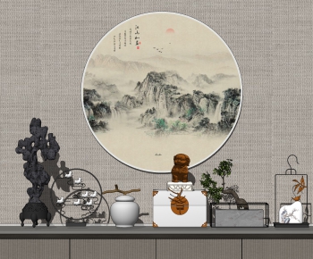 New Chinese Style Decorative Set-ID:901763929