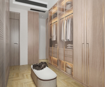 New Chinese Style Clothes Storage Area-ID:100069085