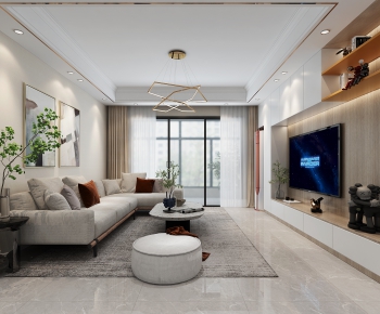 Modern A Living Room-ID:861253029