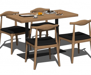 Modern Dining Table And Chairs-ID:994704969