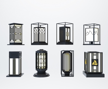 New Chinese Style Outdoor Light-ID:672806028
