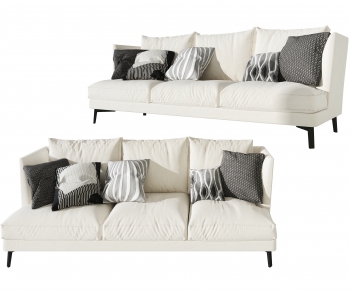 Modern Three-seat Sofa-ID:791198024
