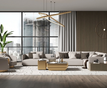 Modern A Living Room-ID:369162087