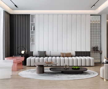 Modern A Living Room-ID:635915998