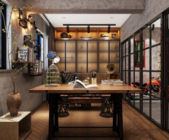 Industrial Style Study Space-ID:372476107