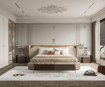 French Style Bedroom-ID:613287936