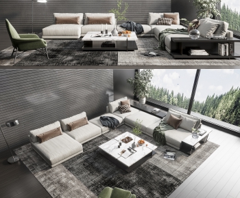 Modern Sofa Combination-ID:175735958