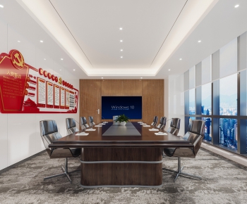 Modern Meeting Room-ID:802556045