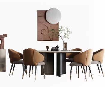 Modern Dining Table And Chairs-ID:883951902