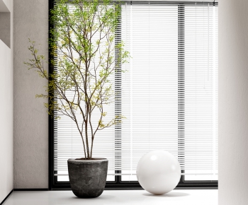 Modern Potted Green Plant-ID:201741931