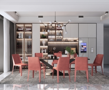 Modern Dining Room-ID:398017887