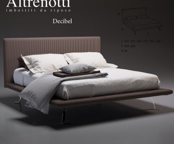 Modern Double Bed-ID:247644905