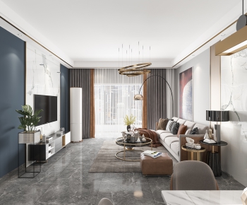 Modern A Living Room-ID:845164068