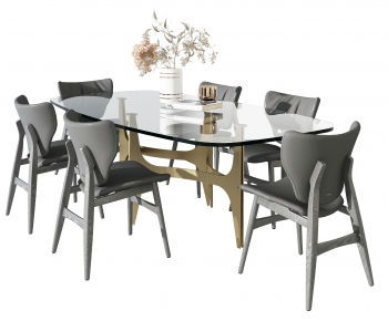 Modern Dining Table And Chairs-ID:154248003