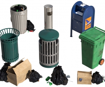 Modern Trash Can-ID:500350003