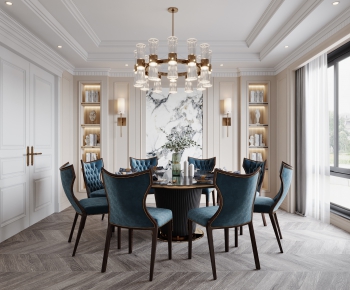 American Style Dining Room-ID:668051003