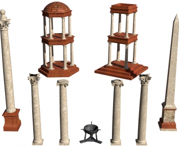 European Style Roman Pillar-ID:552910097