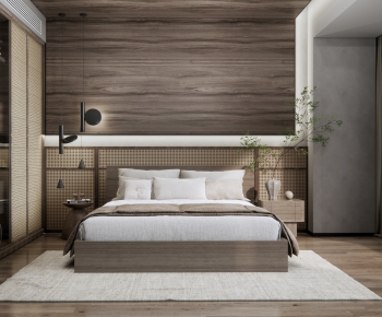 New Chinese Style Bedroom-ID:671982059