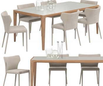 Modern Dining Table And Chairs-ID:209245927