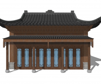 Chinese Style Ancient Architectural Buildings-ID:315454963
