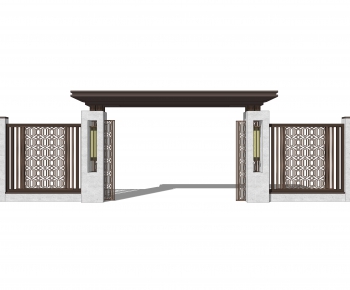 New Chinese Style Building Component-ID:301557064