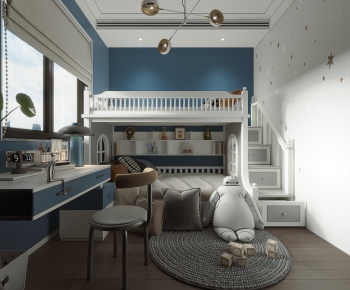 Modern Children's Room-ID:658848055