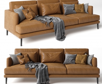 Modern Three-seat Sofa-ID:590027095