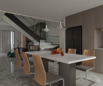 Modern Dining Room-ID:882639886