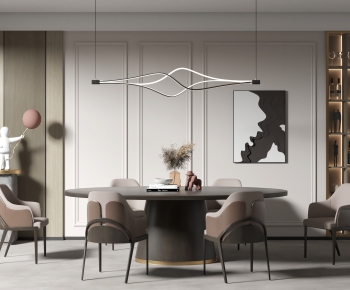 Modern Dining Room-ID:621150025