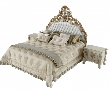 American Style French Style Double Bed-ID:575169091