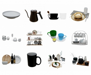 Modern Cutlery/tea Set-ID:946624041