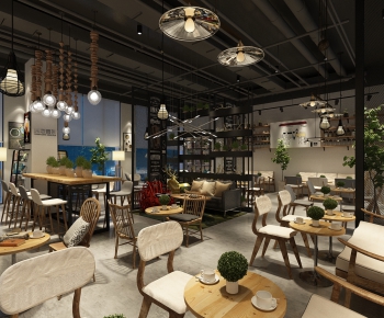 Industrial Style Cafe-ID:970205076