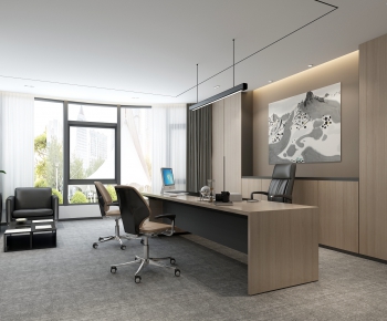 Modern Manager's Office-ID:228174924