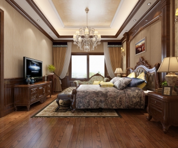 American Style Bedroom-ID:526559117