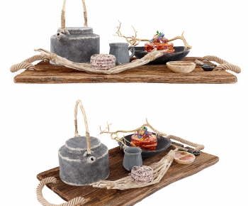 New Chinese Style Tea Set-ID:351881989