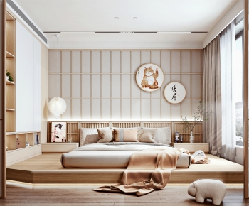 Japanese Style Bedroom-ID:471857072